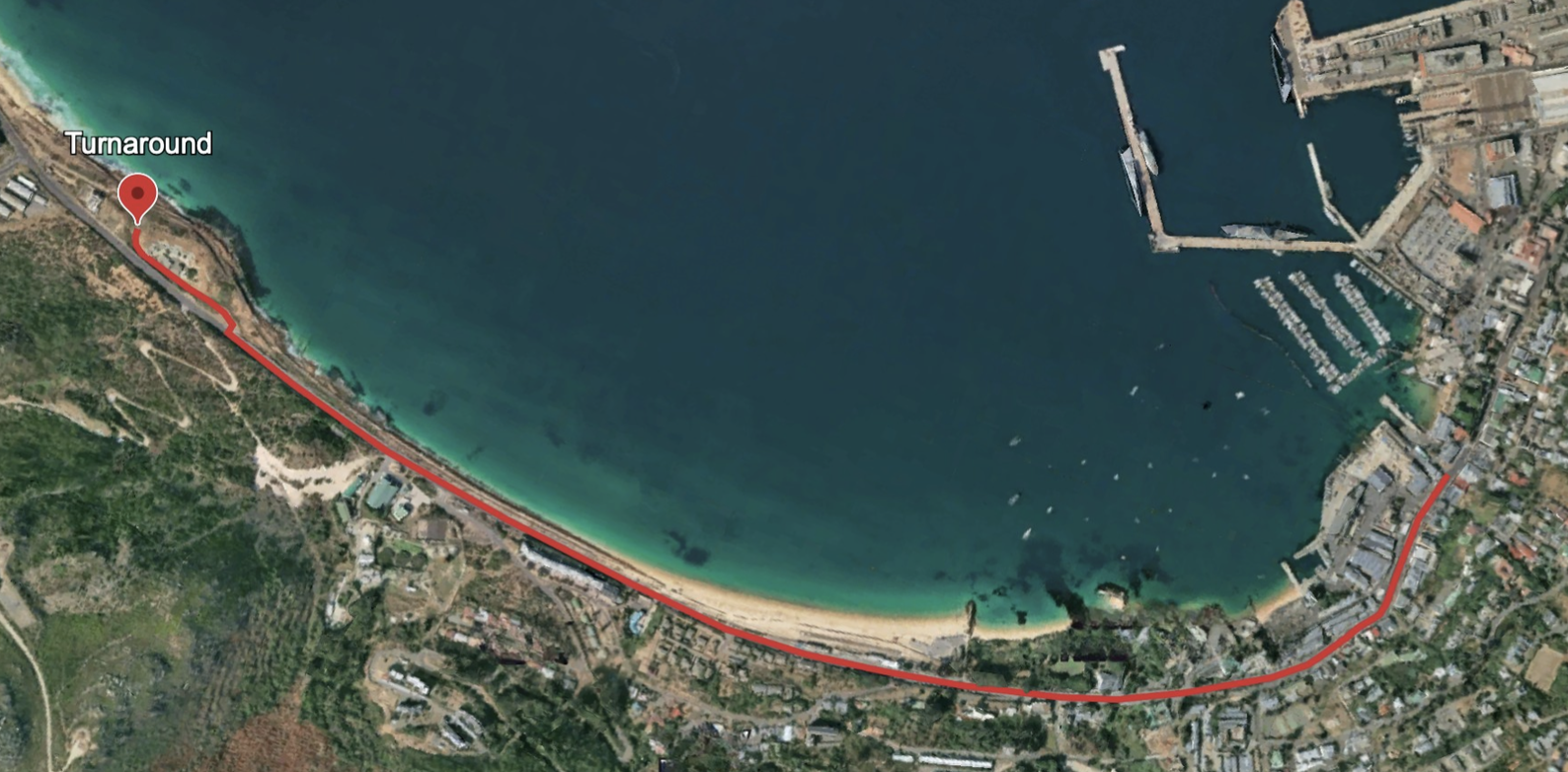 Sprint Run Route