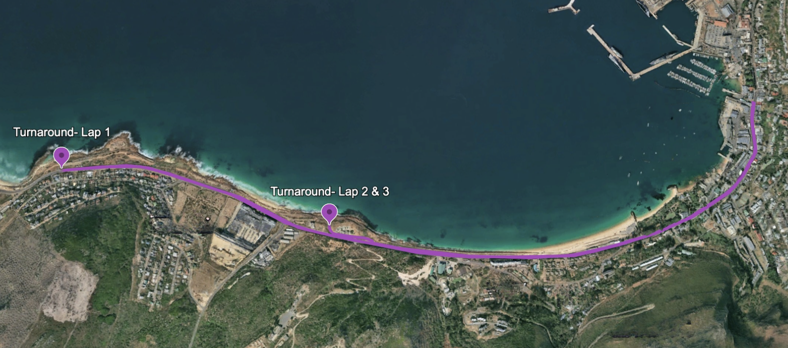 Ultra Run Route